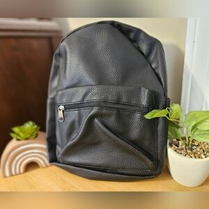 Black Mini Backpack